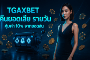 TGAXBET คืนยอดเสีย รายวัน